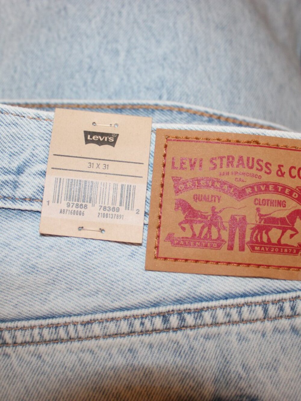 Women's Levi's® '94 Baggy Bootcut Jeans 31x31 NWT - Picture 7 of 7